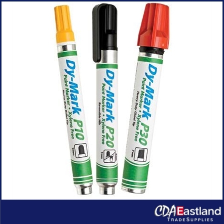 DYMARK P10 PAINT MARKER WHITE ( MARK WIDTH 2MM) 